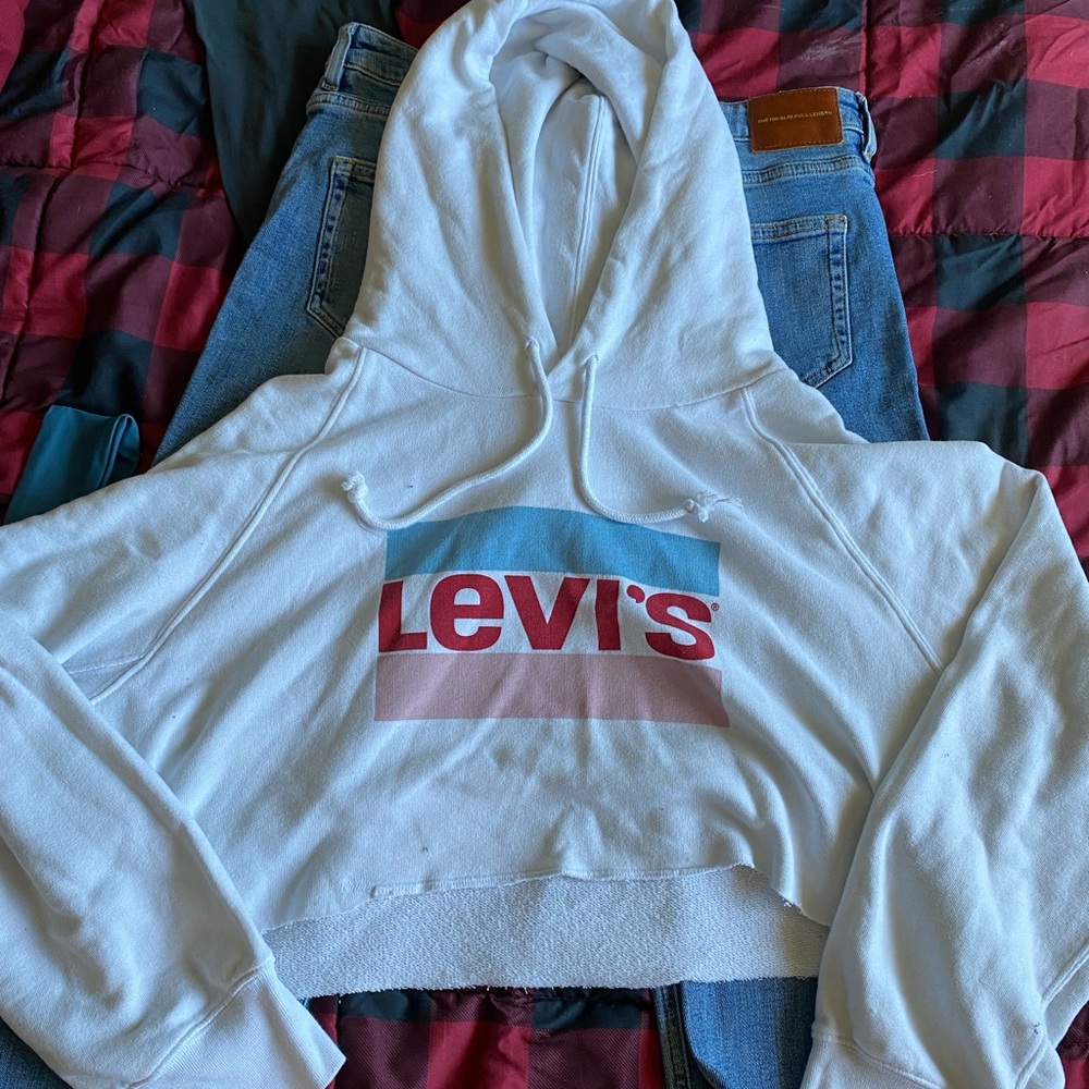 Levi crop hoodie